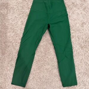 Lululemon Athletica Emerald Leggings